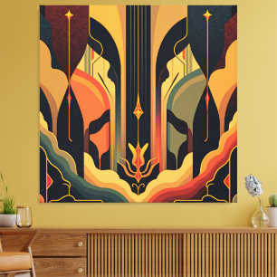 Lienzo Abstracción de Deco