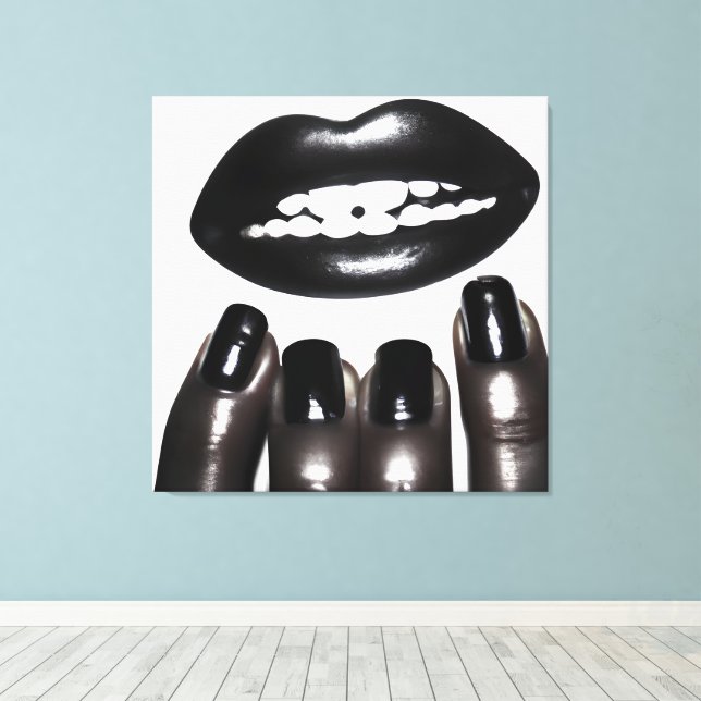 Lienzo Abstracciones Eloquescentes (Insitu (piso de madera))