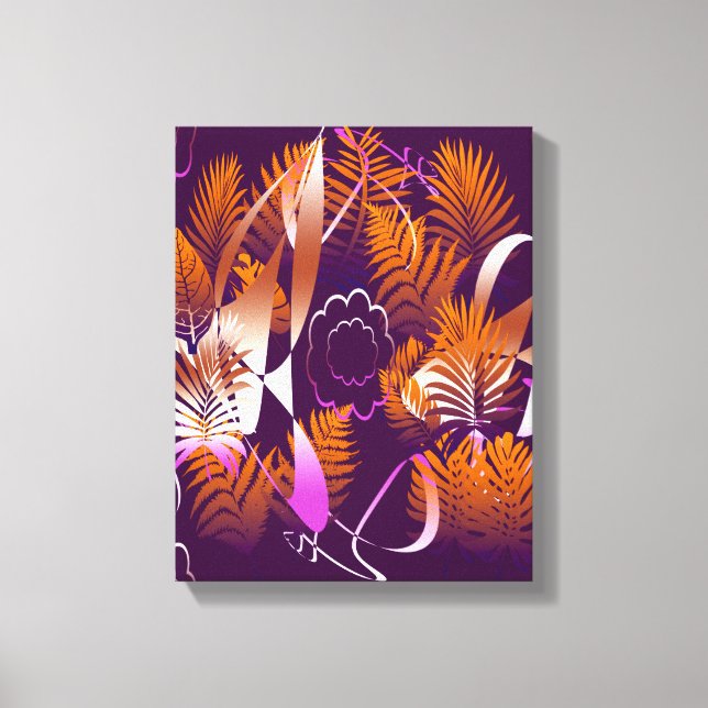 Lienzo Abstract Autumnal Melancholy (Anverso)