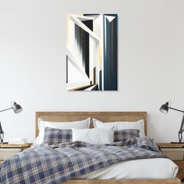 Lienzo Abstract Building (Insitu(Dormitorio))