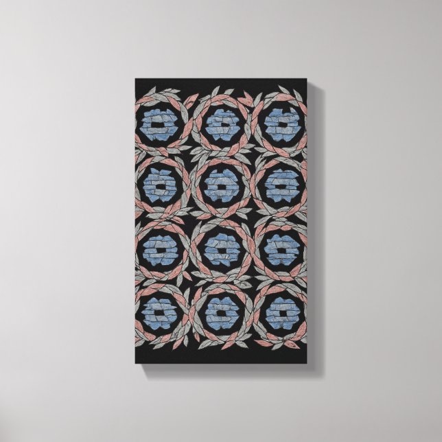 Lienzo Abstract Chroma Bloom (Anverso)