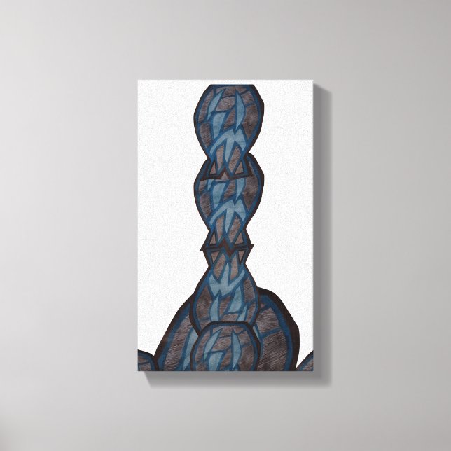 Lienzo Abstract Dream Layers (Anverso)