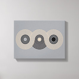 Lienzo Abstract Geometric Circles and Lines