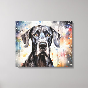 Lienzo "Abstract Great Dane"