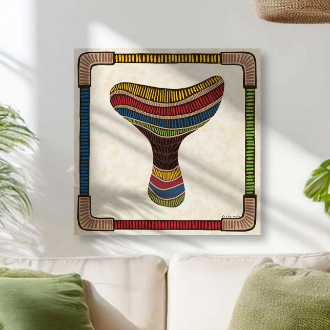 Lienzo Abstract Mushroom (Subido por el creador)