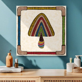 Lienzo Abstract Mushroom