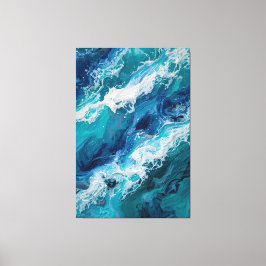 Lienzo Abstract Ocean Wave Texture Canvas Print