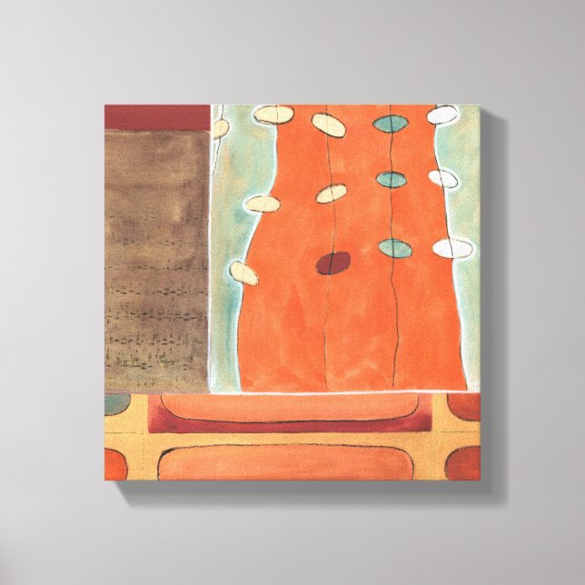 Lienzo Abstract Parade of Eggs por Erica J Vess (Anverso)