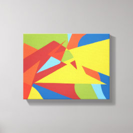 Lienzo Abstract Red Toucan Canvas Print