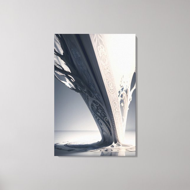 Lienzo Abstract Relic in the Soil (Anverso)