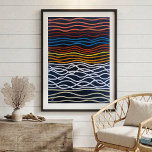 Lienzo Abstract Seafront Painting by Alfred Fox<br><div class="desc">Canvas Print of Abstract Seafront Painting by Alfred Fox.</div>