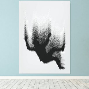 Lienzo Abstract Shadowfall: Silueta Fluida