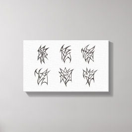 Lienzo Abstract Soft Echoes