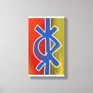 Lienzo ABstract symbolism by RRW 2026