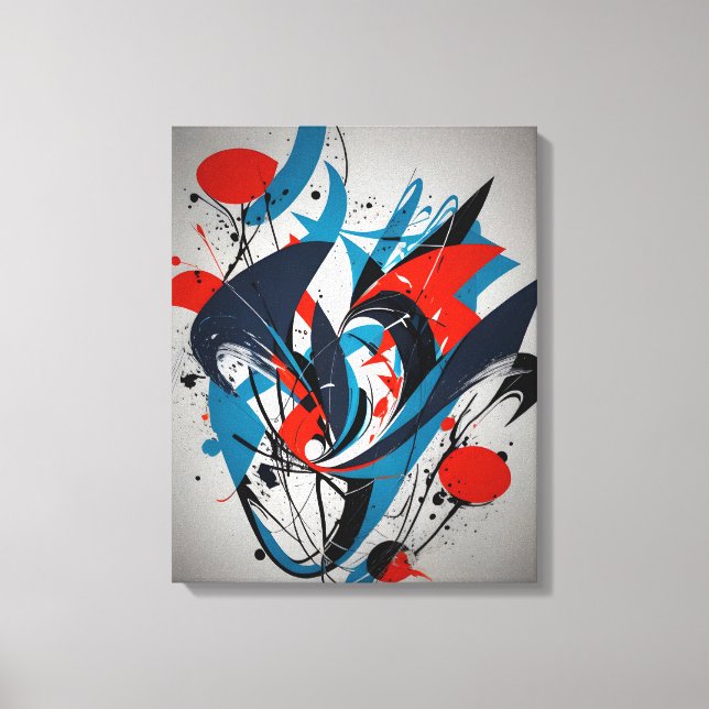 Lienzo Abstracto (Anverso)