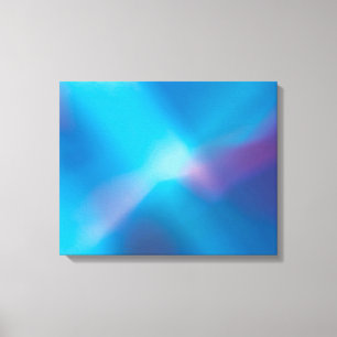 Lienzo abstracto #1 Luz brillante violeta azul acu