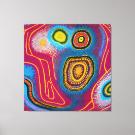 Lienzo Abstracto aborigen Art Vol. 01