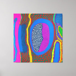 Lienzo Abstracto aborigen Art Vol. 07