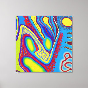 Lienzo Abstracto aborigen Art Vol. 10