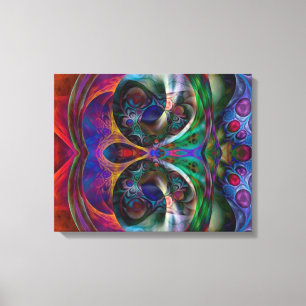 Lienzo Abstracto Apofisis Lechuza I