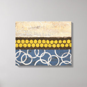 Lienzo Abstracto de Honey Comb I