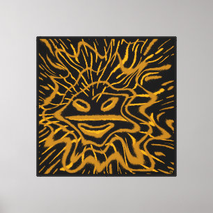 Lienzo Abstracto El Sol de Jayuya