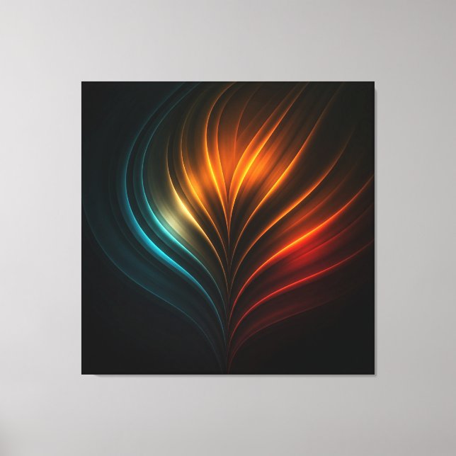 Lienzo Abstracto Moderno (Anverso)