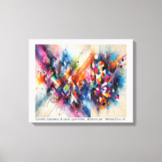 Lienzo ABSTRATO - impressão em tela