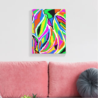 Lienzo Abstrato Rústico