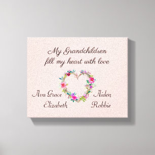 Lienzo Abuela Personalizada