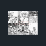 Lienzo Abuela te queremos seis Collages de fotos<br><div class="desc">Abuela Te Ama Seis Canvas Fotográficas. La abuela puede cambiarse a cualquier cariño. Filtro blanco y negro aplicado a las fotos. Tipografía Rosa polvorienta.</div>