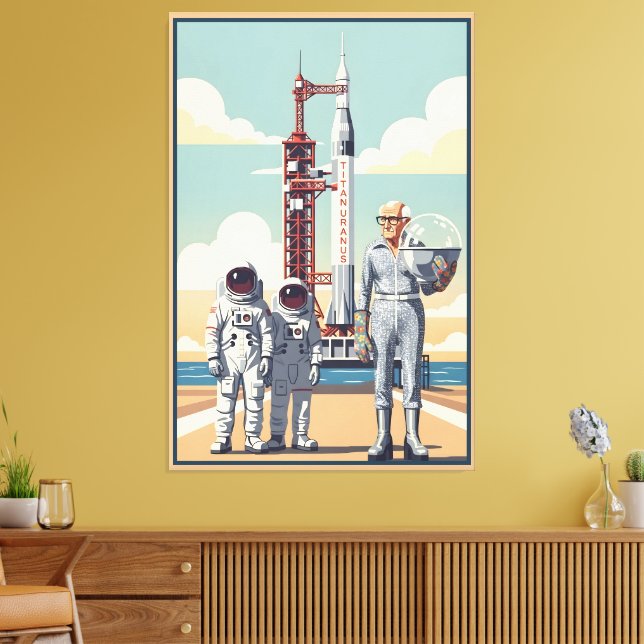Lienzo Abuelo Divertido (Insitu (Sala de estar))