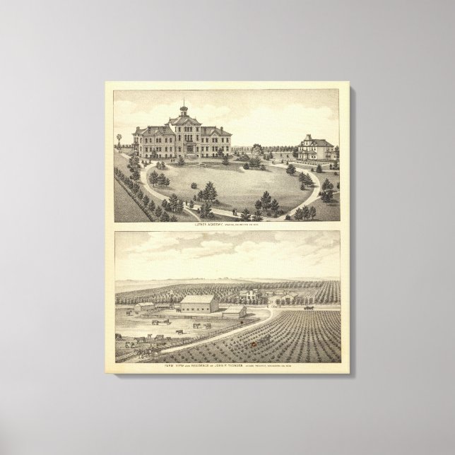 Lienzo Academia Luther, Nebraska (Anverso)