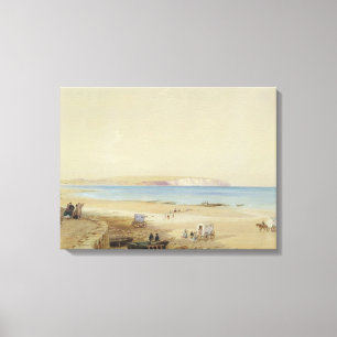 Lienzo Acantilado de Culver, isla del Wight (w/c, pluma y