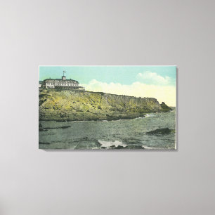 Lienzo Acantilado de la cabeza calva y exterior de la