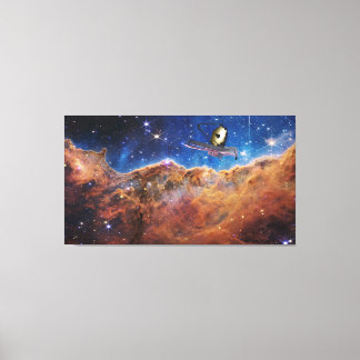 Lienzo Acantilados cósmicos Telescopio web Carina Nebula