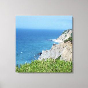 Lienzo Acantilados de Block Island - Block Island, Rhode