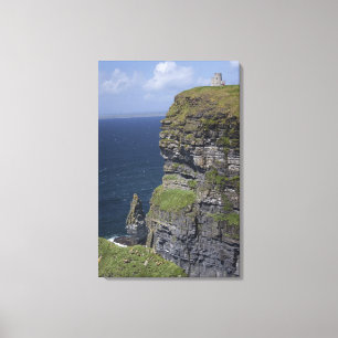Lienzo Acantilados escénicos de Moher y Torre de O'Brien