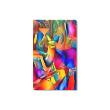 Aceite abstracto de la carrera de Llama Perfecto e