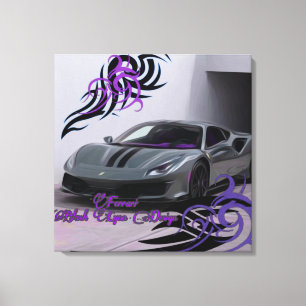 Lienzo Aceite Jhgf Diseño de Black Lyon