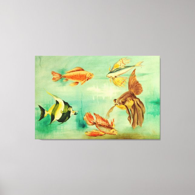 Lienzo acquario de 48,00" x 32,00" (Anverso)