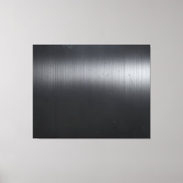 Lienzo acrílico de metal cepillado negro
