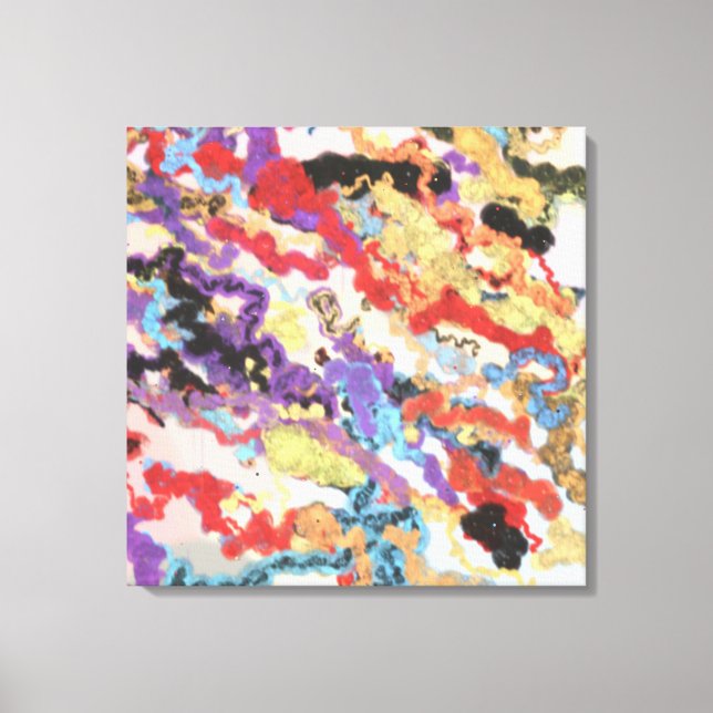 Lienzo Acrylic contemporary Painting  (Anverso)