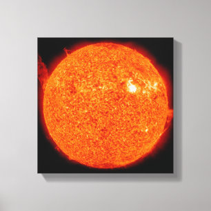 Lienzo Actividad solar al sol