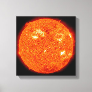 Lienzo Actividad solar al sol 3