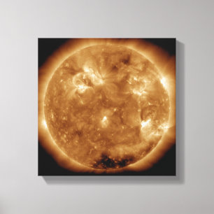Lienzo Actividad solar al sol 5