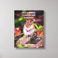 Actos De Amabilidad Cita Inspiradora Chipmunk
