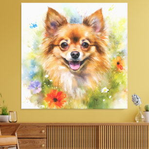 Lienzo Acuarela floral de Pomchi