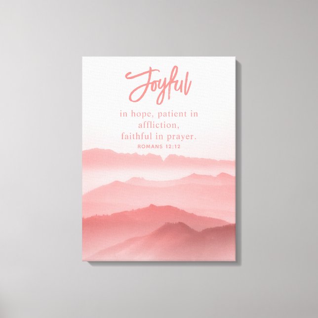 Lienzo Acuarela Pacífica biblia de paisaje verso (Anverso)