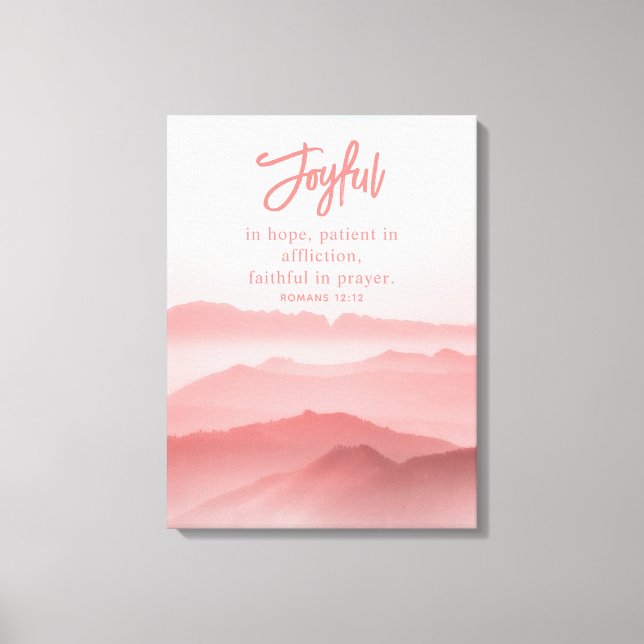 Lienzo Acuarela Pacífica biblia de paisaje verso (Anverso)